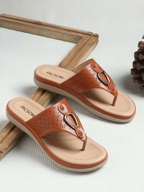 Tan_Synthetic_Leather_Premium_Slip-On_For_Women