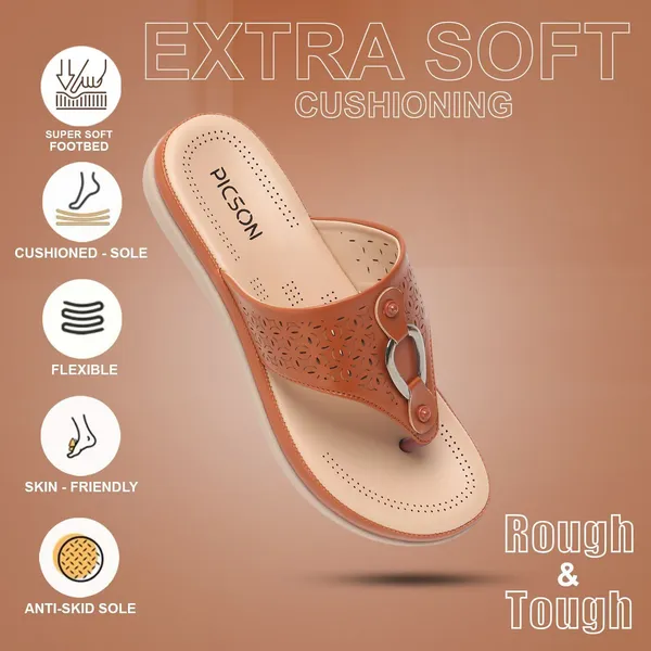 Tan_Synthetic_Leather_Premium_Slip-On_For_Women