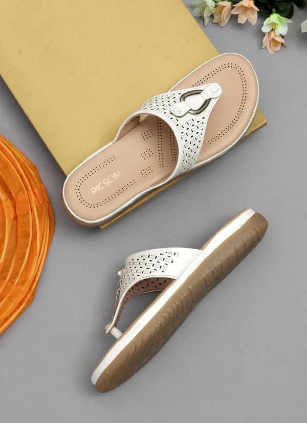 White_Synthetic_Leather_Premium_Slip-On_For_Women
