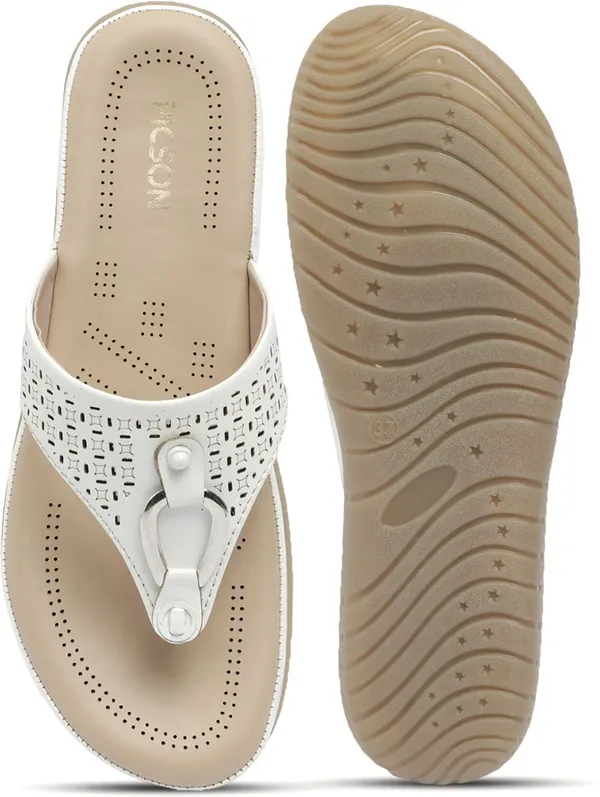 White_Synthetic_Leather_Premium_Slip-On_For_Women