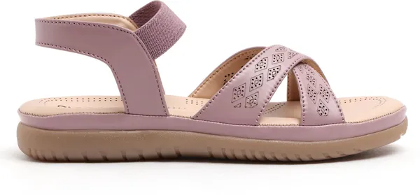 Pink_Synthetic_Leather_Premium_Sandal_For_Women