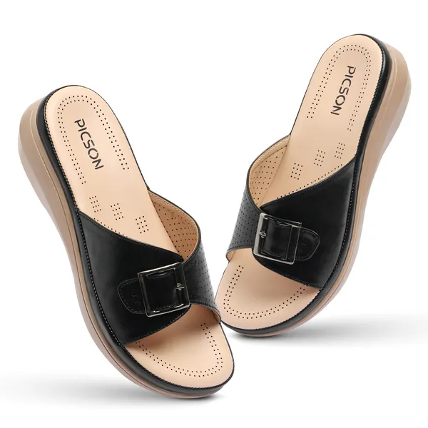 PICSON_Premium_Comfort_Wedge_Sandals_|_Experience_Style_and_Support