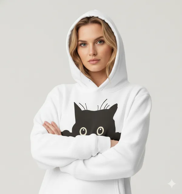 Introvert_White_Unisex_100%_Cotton_Fleece_Hoodie