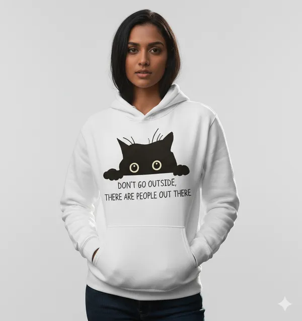Introvert_White_Unisex_100%_Cotton_Fleece_Hoodie
