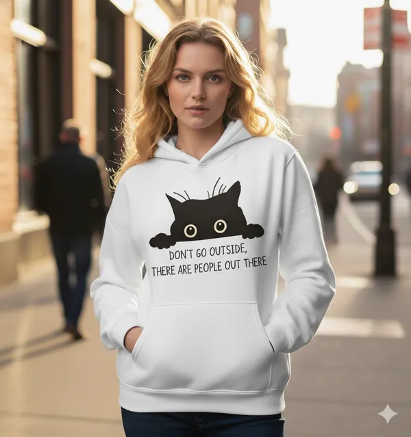 Introvert_White_Unisex_100%_Cotton_Fleece_Hoodie