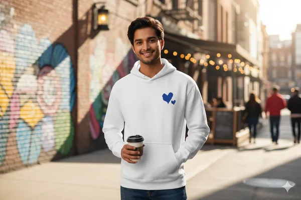 Soul_In_Blue_White_Unisex__100%_Cotton_Fleece_Hoodie