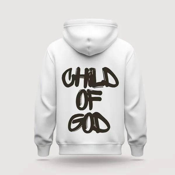 Child_Of_God_White_Unisex_100%_Cotton_Fleece_Hoodie