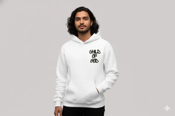 Child_Of_God_White_Unisex_100%_Cotton_Fleece_Hoodie