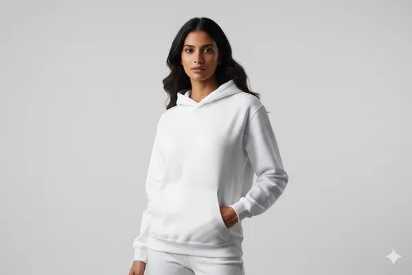 Solid_White_White_Unisex_100%_Cotton_Fleece_Hoodie