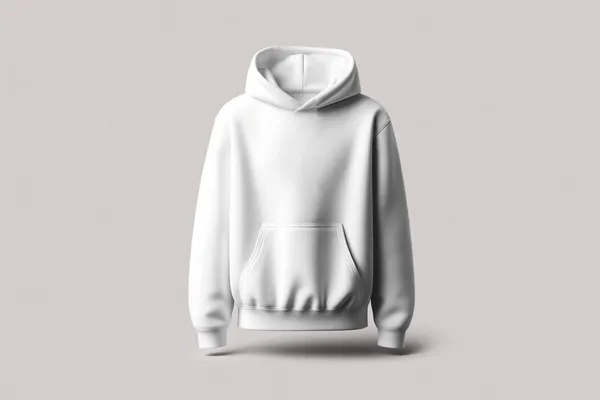 Solid_White_White_Unisex_100%_Cotton_Fleece_Hoodie