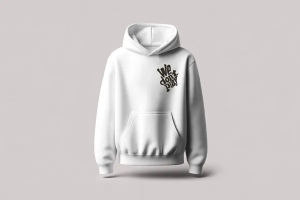 We_Don'T_Play_White_Unisex_100%_Cotton_Fleece_Hoodie