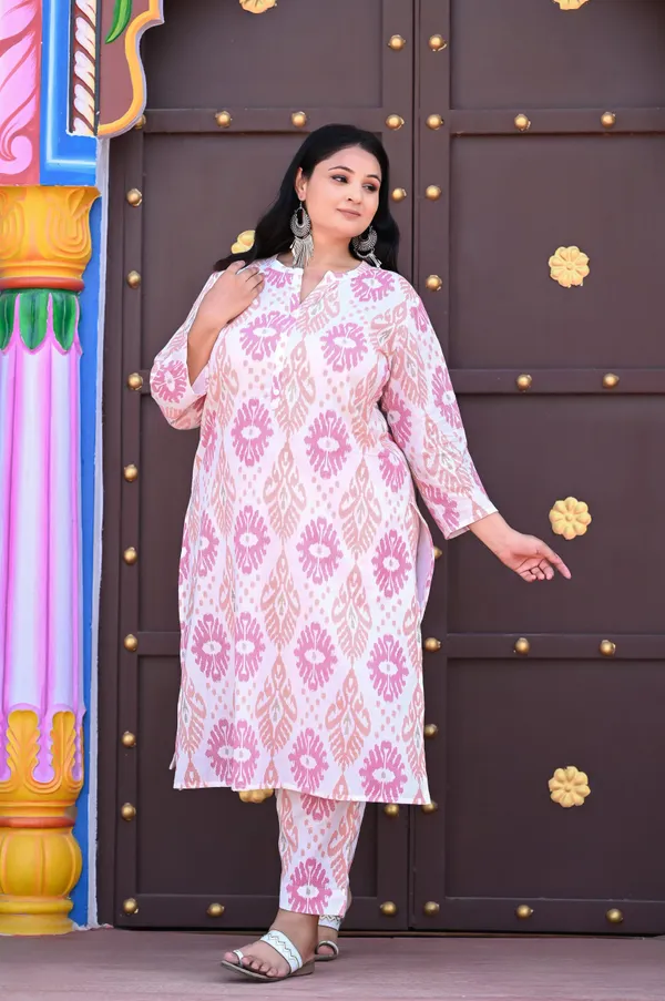 White-Pink_Cotton_Premium_&_Elegant_Kurta_&_Pant_Set_For_Women