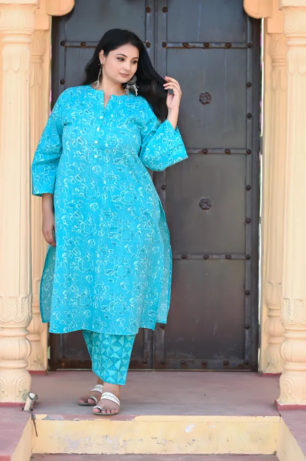 Ferozi_Cotton_Premium_&_Elegant_Kurta_&_Pant_Set_For_Women