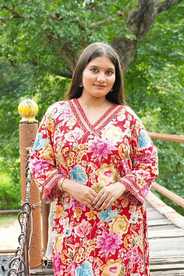Red_Rayon_Premium_&_Elegant_Kurta_&_Pant_Set_For_Women