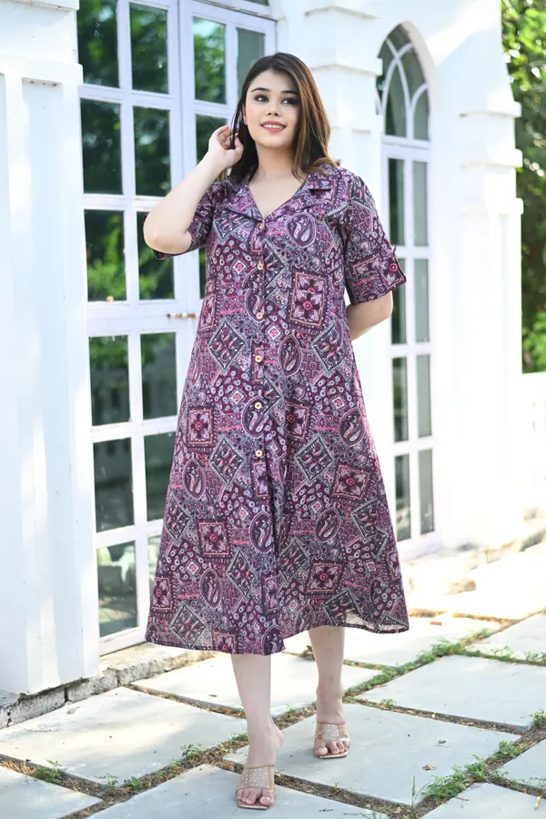 Wine_Modal_Silk_Premium_&_Elegant_Dress_For_Women