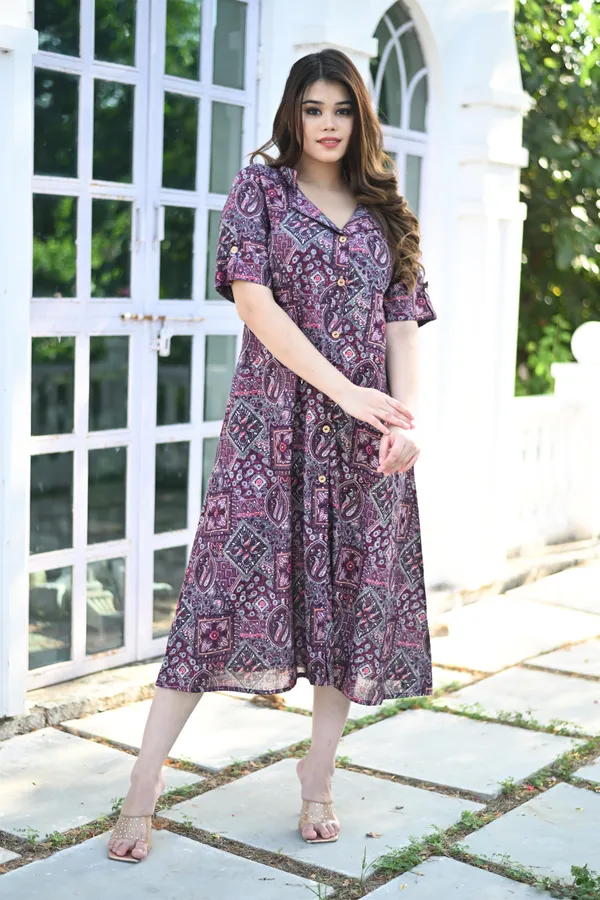 Wine_Modal_Silk_Premium_&_Elegant_Dress_For_Women