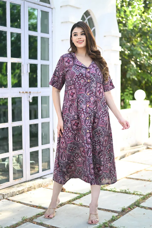 Wine_Modal_Silk_Premium_&_Elegant_Dress_For_Women