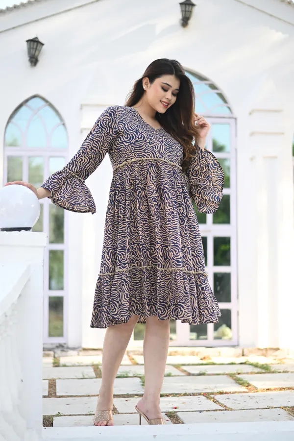 Navy_Blue_Cotton_Premium_&_Elegant_Dress_For_Women