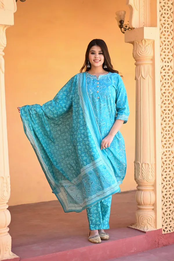 Ferozi_Cotton_Premium_&_Elegant_Kurta_&_Pant_Set_For_Women