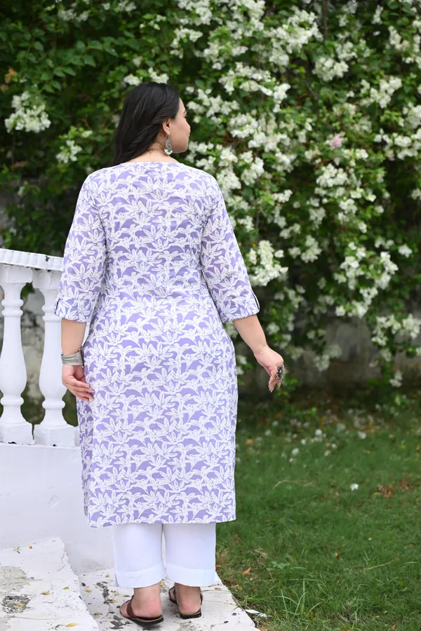Lavender_Cotton_Premium_&_Elegant_Kurta_For_Women