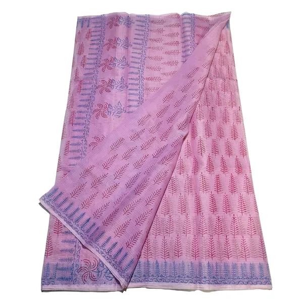 Women's_Kota_Doria_Cotton_block_Printed_Saree_With_Unstitched_Blouse_Piece