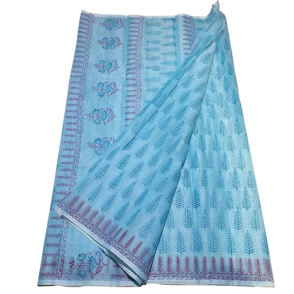 Women's_Kota_Doria_Cotton_block_Printed_Saree_With_Unstitched_Blouse_Piece