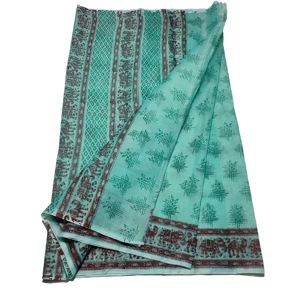 Women's_Kota_Doria_Cottonb_Block_Printed_Saree_With_Un-Stitched_self_Blouse_Piece_beige