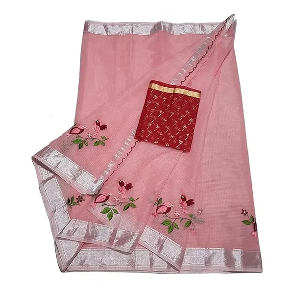 Women's_Kota_Doria_Embroidered_Cotton_Saree_with_Blouse_for_Women