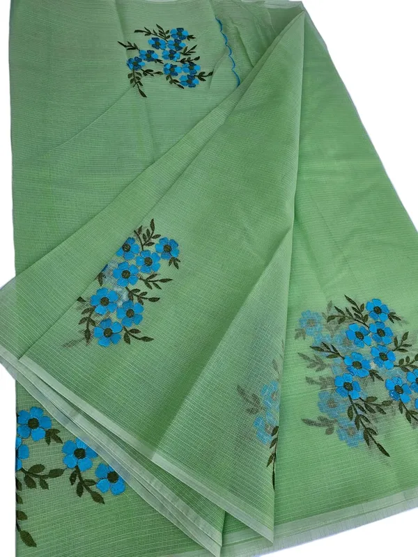 Women's_Kota_Doria_Cotton_Saree_With_Floral_Embroidery_Designe_with_Extra_Contrast_Blouse_(M.I.R.Z.A.)_1TSES9f
