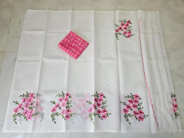 Women's_Kota_Doria_Cotton_Saree_With_Floral_Embroidery_Designe_with_Extra_Contrast_Blouse_(M.I.R.Z.A.)_1TSES9f