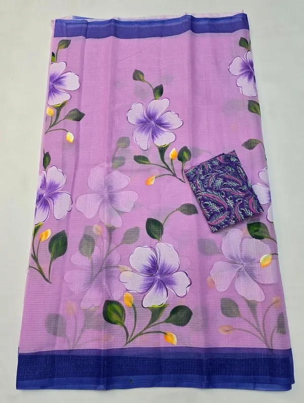 Women's_Kota_Doria_Cotton_Saree_With_Floral_Embroidery_Designe_with_Extra_Contrast_Blouse_(M.I.R.Z.A.)_R1HPM1