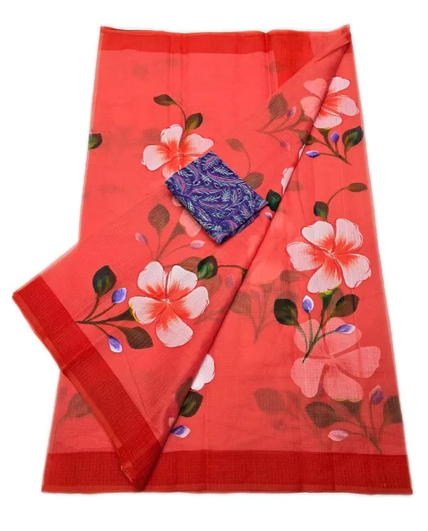 Women's_Kota_Doria_Cotton_Saree_With_Floral_Embroidery_Designe_with_Extra_Contrast_Blouse_(M.I.R.Z.A.)_R1HPM1