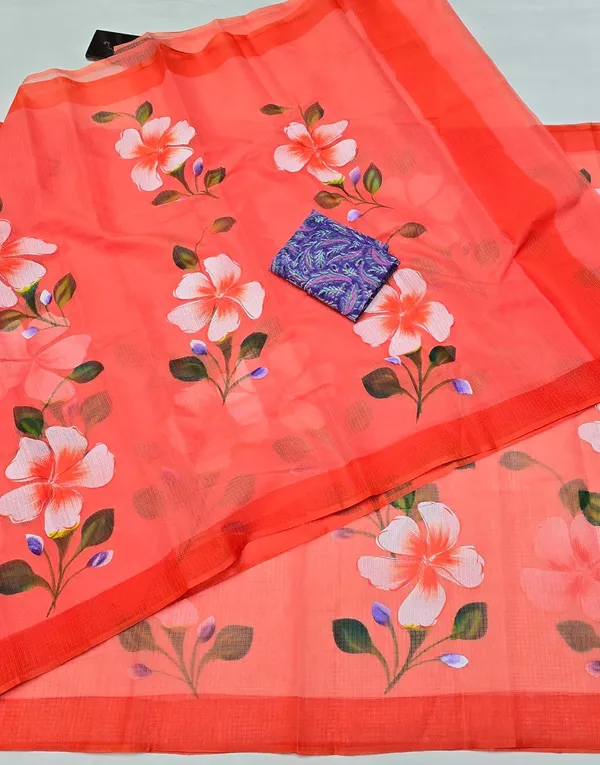 Women's_Kota_Doria_Cotton_Saree_With_Floral_Embroidery_Designe_with_Extra_Contrast_Blouse_(M.I.R.Z.A.)_R1HPM1