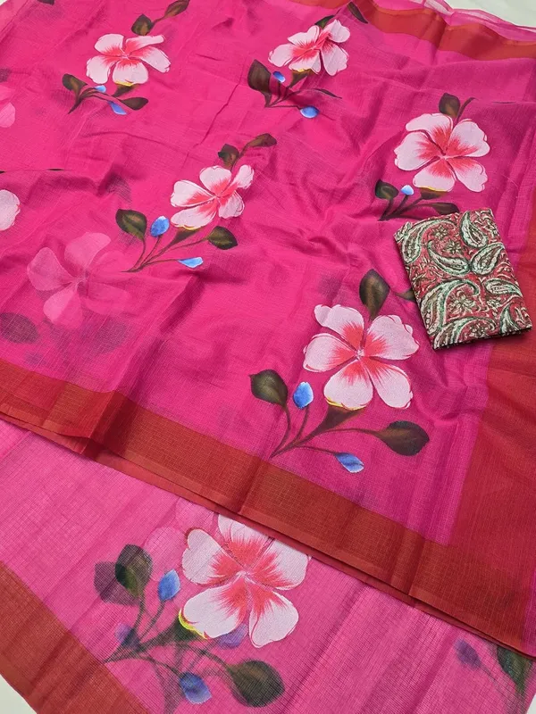 Women's_Kota_Doria_Cotton_Saree_With_Floral_Embroidery_Designe_with_Extra_Contrast_Blouse_(M.I.R.Z.A.)_R1HPM1