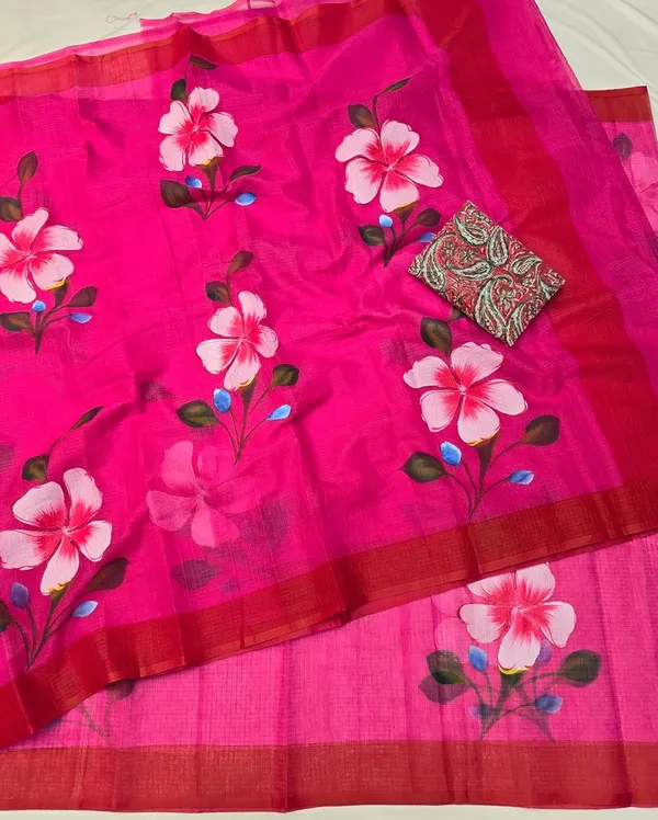 Women's_Kota_Doria_Cotton_Saree_With_Floral_Embroidery_Designe_with_Extra_Contrast_Blouse_(M.I.R.Z.A.)_R1HPM1