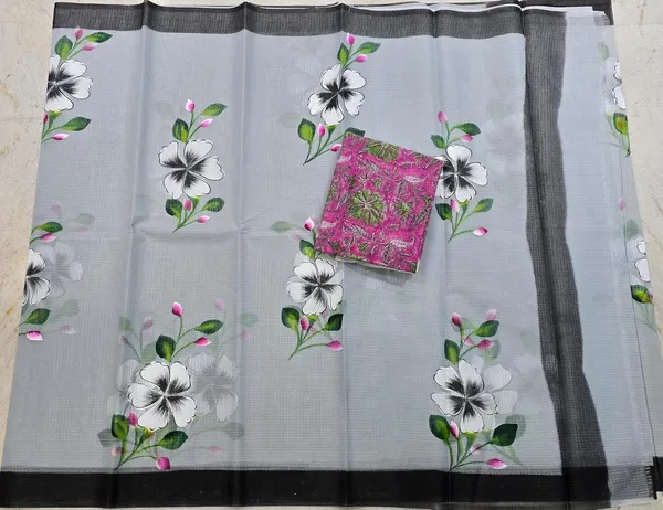 Women's_Kota_Doria_Cotton_Saree_With_Floral_Embroidery_Designe_with_Extra_Contrast_Blouse_(M.I.R.Z.A.)_R1HPM1