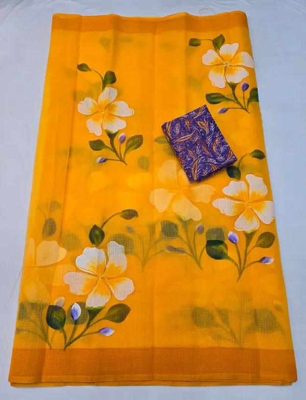 Women's_Kota_Doria_Cotton_Saree_With_Floral_Embroidery_Designe_with_Extra_Contrast_Blouse_(M.I.R.Z.A.)_R1HPM1