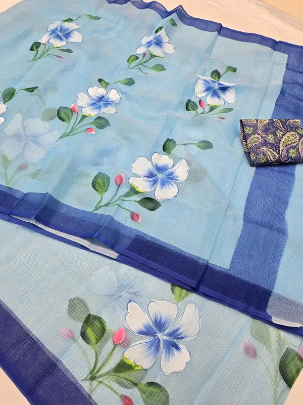 Women's_Kota_Doria_Cotton_Saree_With_Floral_Embroidery_Designe_with_Extra_Contrast_Blouse_(M.I.R.Z.A.)_R1HPM1