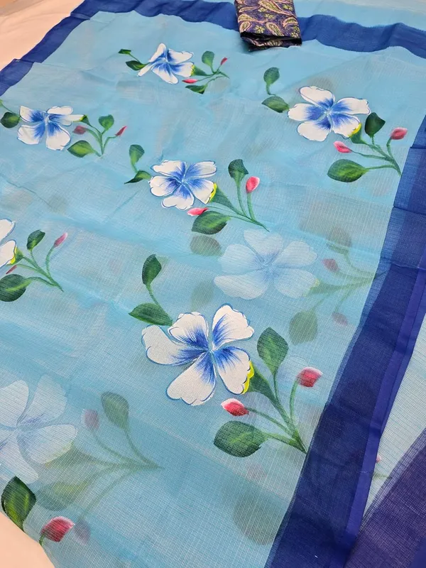 Women's_Kota_Doria_Cotton_Saree_With_Floral_Embroidery_Designe_with_Extra_Contrast_Blouse_(M.I.R.Z.A.)_R1HPM1
