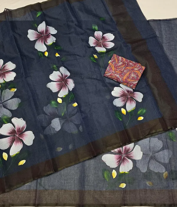 Women's_Kota_Doria_Cotton_Saree_With_Floral_Embroidery_Designe_with_Extra_Contrast_Blouse_(M.I.R.Z.A.)_R1HPM1