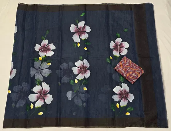 Women's_Kota_Doria_Cotton_Saree_With_Floral_Embroidery_Designe_with_Extra_Contrast_Blouse_(M.I.R.Z.A.)_R1HPM1