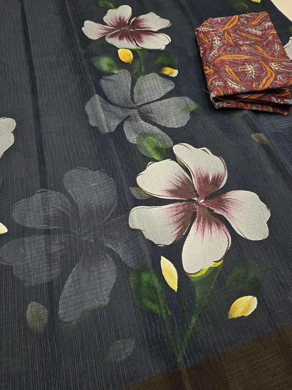 Women's_Kota_Doria_Cotton_Saree_With_Floral_Embroidery_Designe_with_Extra_Contrast_Blouse_(M.I.R.Z.A.)_R1HPM1