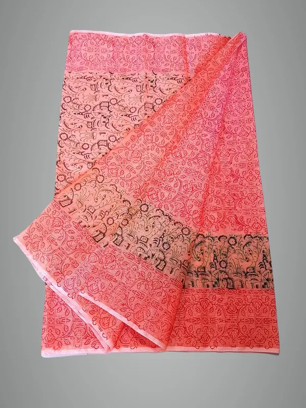 Women's_Kota_Doria_Cotton_block_Printed_Saree_With_Unstitched_Blouse_Piece