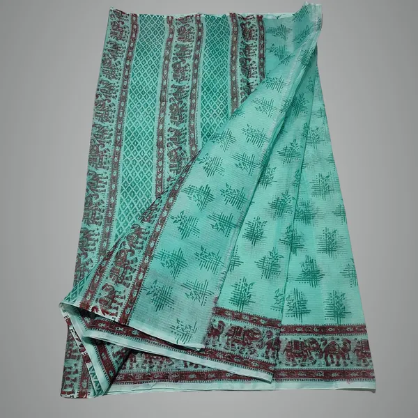 Women's_Kota_Doria_Cottonb_Block_Printed_Saree_With_Un-Stitched_self_Blouse_Piece_beige
