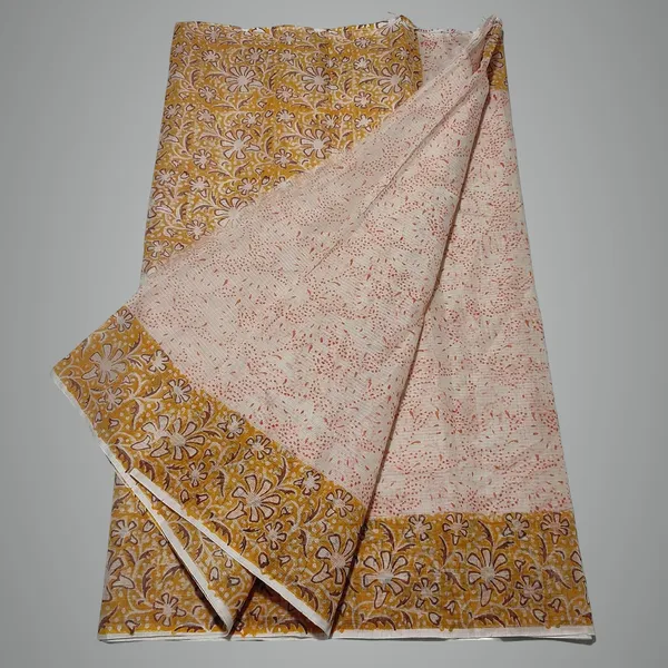 Women's_Kota_Doria_Cottonb_Block_Printed_Saree_With_Un-Stitched_self_Blouse_Piece_beige