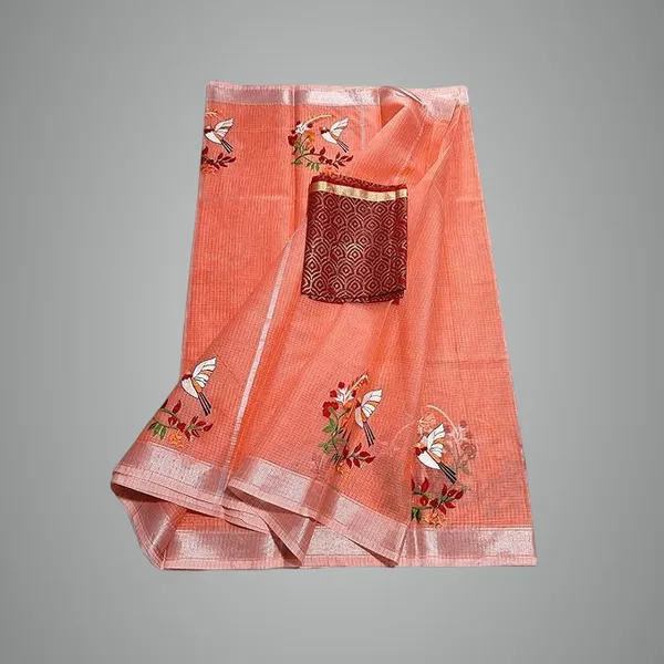 Women's_Kota_Doria_Cotton_Embroidery_Saree_for_women_with_blouse