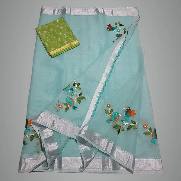 Women's_Kota_Doria_Embroidered_Cotton_Saree_with_Blouse_for_Women