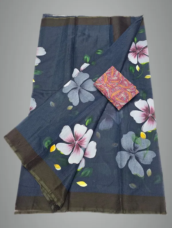 Women's_Kota_Doria_Cotton_Saree_With_Floral_Embroidery_Designe_with_Extra_Contrast_Blouse_(M.I.R.Z.A.)_R1HPM1