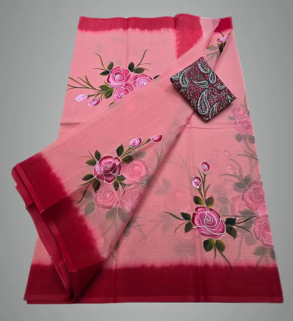 Women's_Kota_Doria_Cotton_Saree_With_Floral_Embroidery_Designe_with_Extra_Contrast_Blouse_(M.I.R.Z.A.)_R1HPM1