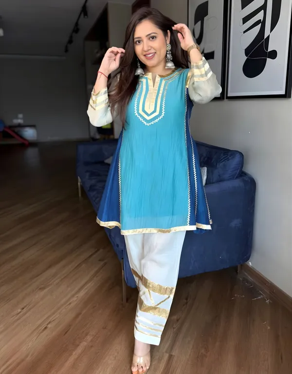 Hania's_Ethnic_Teal_Ivory_Coord_Set